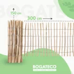 Płot sztachetowy łupany wysokość 150 cm