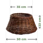 Osłona wiklinowa na stojak pod choinkę - obrazek 8