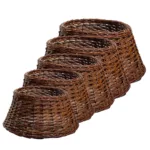 Osłona wiklinowa na stojak pod choinkę 5xCB