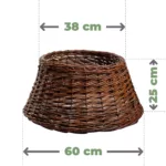 Osłona wiklinowa na stojak pod choinkę - obrazek 10