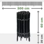 Płot łupany, impregnowany, wbijany - obrazek 7