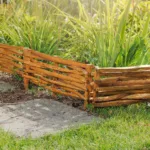 Rabatka z leszczyny łupanej