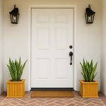 Doniczka drewniana lamelowa kolumna z wkładem W25/S25/D25 - obrazek 3