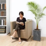 Doniczka drewniana lamelowa kolumna z wkładem W40/S25/D25 - obrazek 12