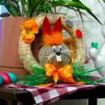 Wianek zając wielkanocny- 4 kolory. - obrazek 7