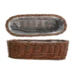 Doniczki wiklinowe korytka- 5 rozmiarów - obrazek 9