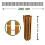 Płot sztachetowy lamelowy - obrazek 3