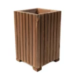 Doniczka drewniana lamelowa z wkładem W40/S25/D25