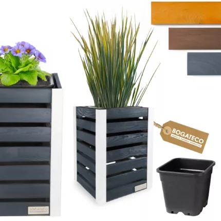 Donica tarasowa średnia