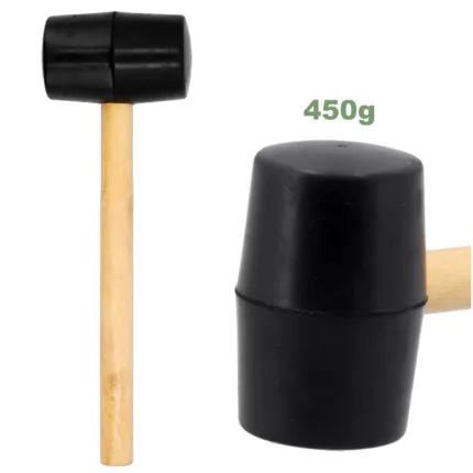 Młotek gumowy 450g