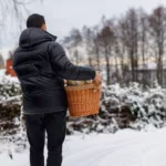 Kosz gospodarczy okrągły z jutą - obrazek 4