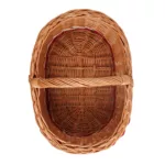 Kosz wiklinowy bagażówka zdobiony - obrazek 11