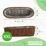 Doniczki wiklinowe korytka- 5 rozmiarów - obrazek 24