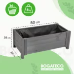 Donica drewniana W30/S79/D39 - obrazek 2