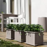 Doniczka drewniana lamelowa kolumna z wkładem W25/S25/D25 - obrazek 9