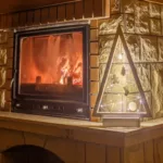 Choinka stojąca mała z ozdobami + LED - obrazek 6