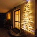 Choinka ECO duża z ozdobami + światełka zewnętrzne 230V - obrazek 7