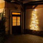 Choinka ECO duża z ozdobami + światełka zewnętrzne 230V - obrazek 14