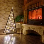 Choinka stojąca duża z ozdobami + LED - obrazek 14