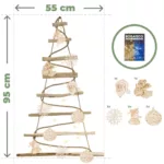 Choinka ECO z ozdobami + LED