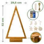 Choinka stojąca mała z ozdobami + LED - obrazek 8