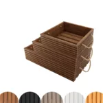 Skrzynka drewniana lamelowa - obrazek 2