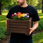 Donica drewniana W25/S38/D38 - obrazek 4