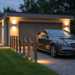 Płot żeglarski- wysokość 100cm ciemny brąz - obrazek 5