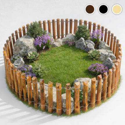 Rollborder półpalisada wbijana