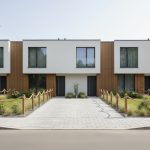 Płot żeglarski- wysokość 100cm ciemny brąz - obrazek 3