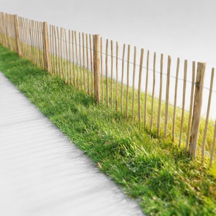płot sztachetowy