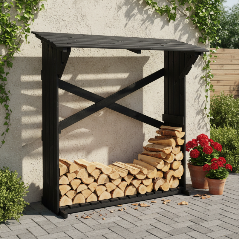 freepik wizualizacja drewutni w ogrodz przy cianie pena dr 83712