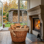 Kosz kominkowy wysoki - obrazek 2