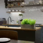 Doniczka drewniana lamelowa z wkładem W14/S20/D44 - obrazek 11