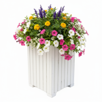 Doniczka drewniana lamelowa z wkładem W40/S25/D25 - obrazek 7