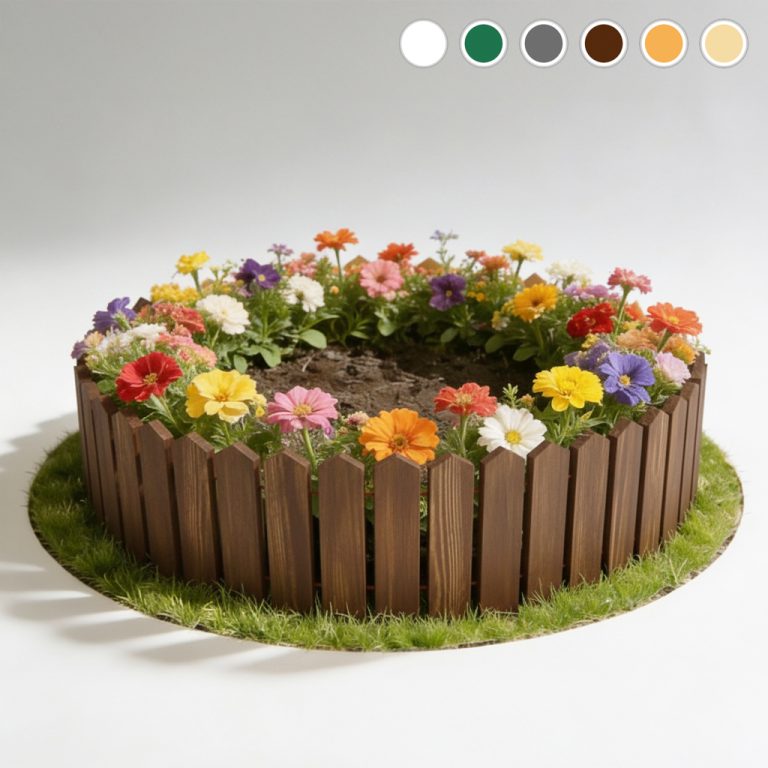 rollborder drewniany