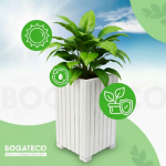 Doniczka drewniana lamelowa z wkładem W40/S25/D25 - obrazek 9