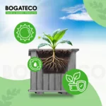 Doniczka drewniana lamelowa kolumna z wkładem W25/S25/D25 - obrazek 7