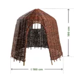 Wiklinowy domek dla dzieci- TIPI - obrazek 8