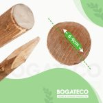 Słupek ogrodzeniowy leszczynowy - obrazek 5