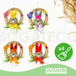 Wianek zając wielkanocny- 4 kolory. - obrazek 2