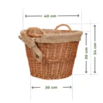 Kosz kominkowy na słupku - obrazek 5