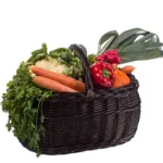 Kosz wiklinowy na zakupy, na grzyby - obrazek 12