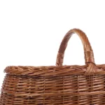 Kosz wiklinowy na zakupy, na grzyby - obrazek 4