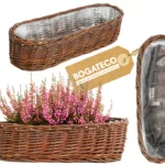 Doniczki wiklinowe korytka- 5 rozmiarów - obrazek 15