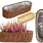 Doniczki wiklinowe korytka- 5 rozmiarów - obrazek 17