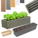 Doniczka drewniana lamelowa z wkładem W14/S20/D64 - obrazek 14