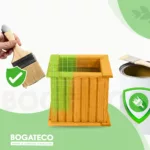 Doniczka drewniana lamelowa kolumna z wkładem W25/S25/D25 - obrazek 14