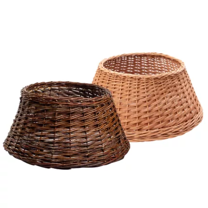 Osłona wiklinowa na stojak pod choinkę