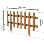 Płotek sztachetowy wbijany - obrazek 2